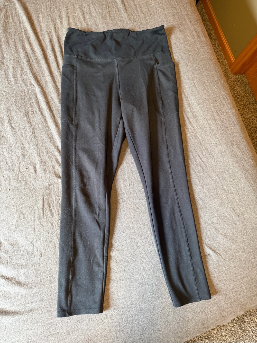 90 Degree By Reflex Black High-Waist Leggings